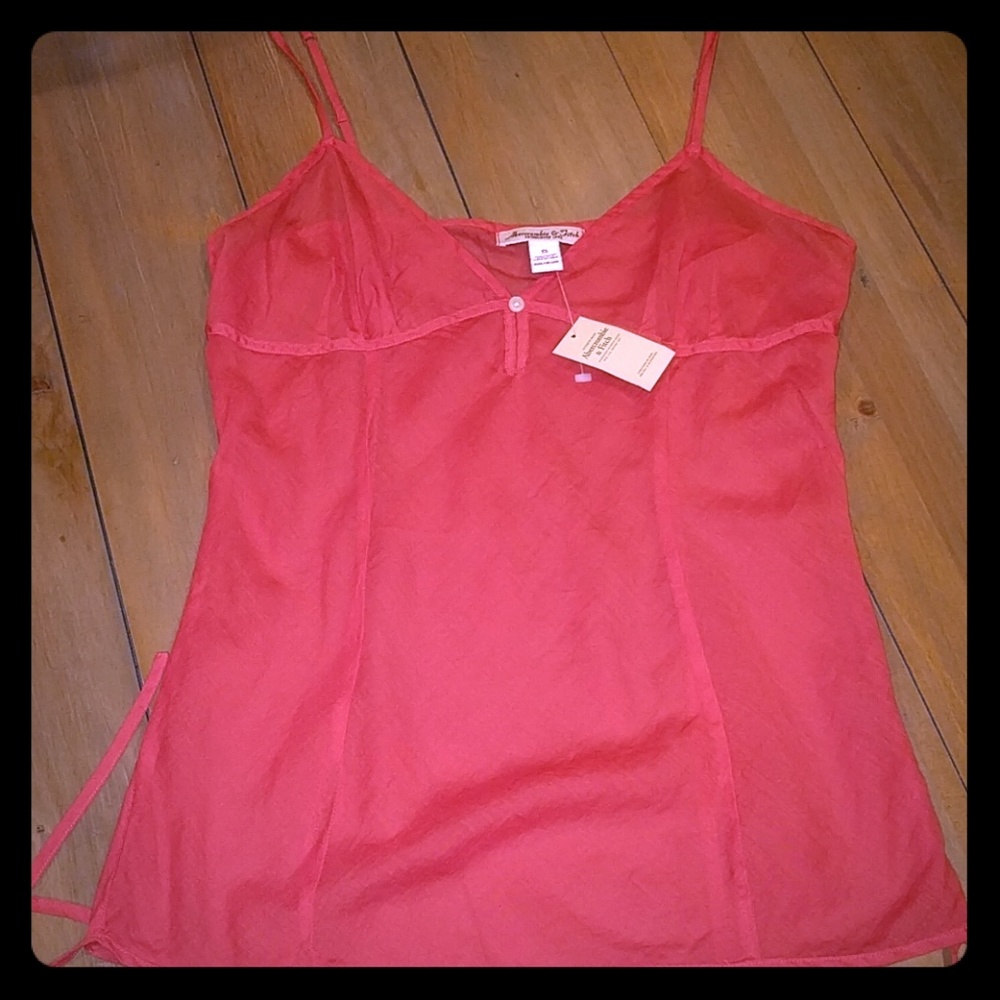 Abercrombie and Fitch coral camisol